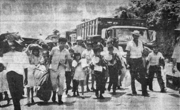 Recuento gráfico de la tragedia bélica