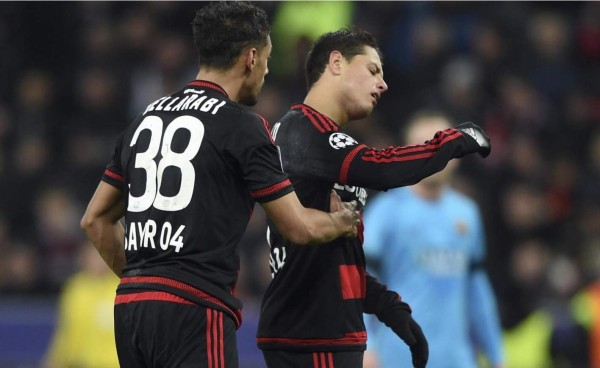 Barcelona eliminó al Leverkusen del 'Chicharito'