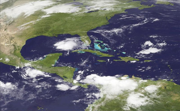 Karen se disipa a su llegada al Golfo de México