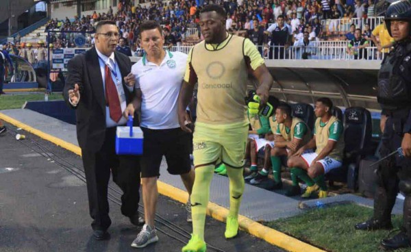 John Bodden es castigado y Galvaliz multado tras incidentes en el Motagua - Marathón