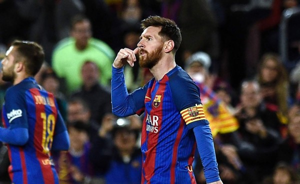 El misterioso gesto de Messi en el festejo de su gol: ¿a quién va dirigido?