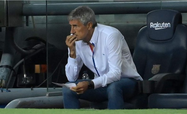 Quique Setién no sabe si dirigirá al Barcelona en la Champions League