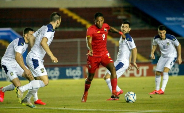 Panamá protagoniza un gris empate contra Serbia en partido amistoso