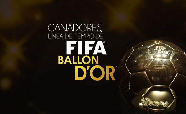 Línea de tiempo: Ganadores del Balón de Oro en los últimos 25 años