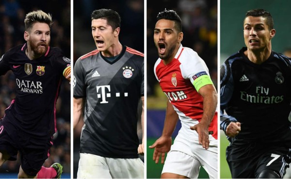 Así va la lucha por ser el goleador de la Champions League 2016-2017