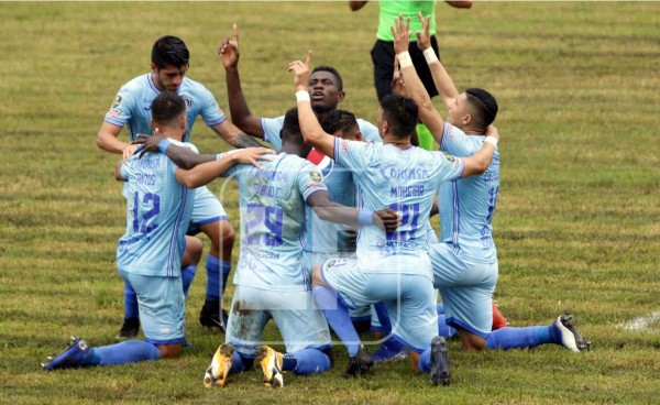 ¡Manita azul! Motagua se dio un festín contra Honduras Progreso