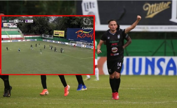 VIDEO: El magistral golazo de tiro libre de Ilse Barahona que asustó al Marathón