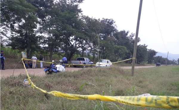 Acribillan a un joven en las cañeras de San Manuel, Cortés