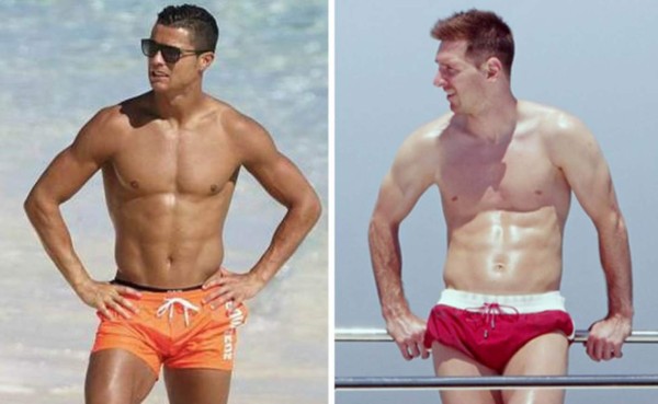 ¿Le compite Messi a Cristiano Ronaldo en abdominales?