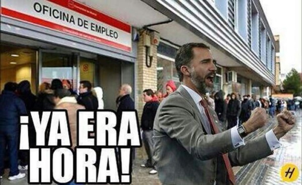 Memes tras la abdicación del rey de España