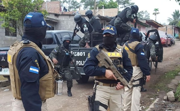 Hondureños amanecen con 'Operación Dragón III'