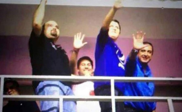 En Motagua se burlan del Real España con gestos de 'manita'