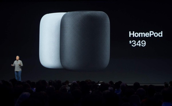 Apple lanza su 'HomePod', su altavoz inteligente