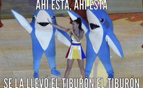 Los memes de la presentación de Katy Perry