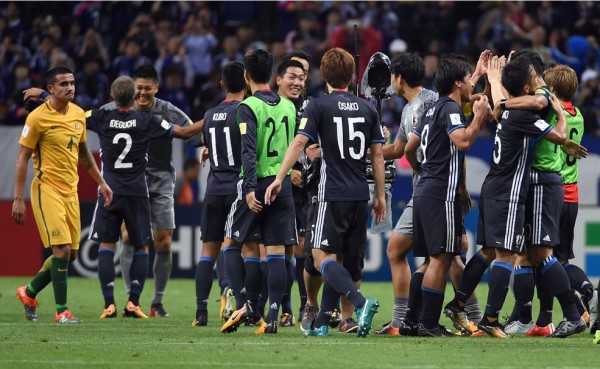 Japón sella su clasificación al Mundial de Rusia 2018