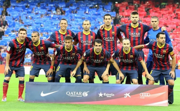 Así jugó el Barcelona