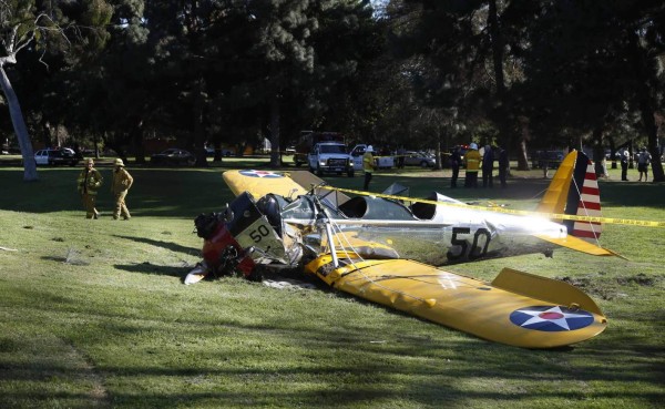 Harrison Ford se recupera tras accidente en avioneta