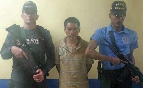 Cae un hombre acusado de asesinato en Trinidad, Copán