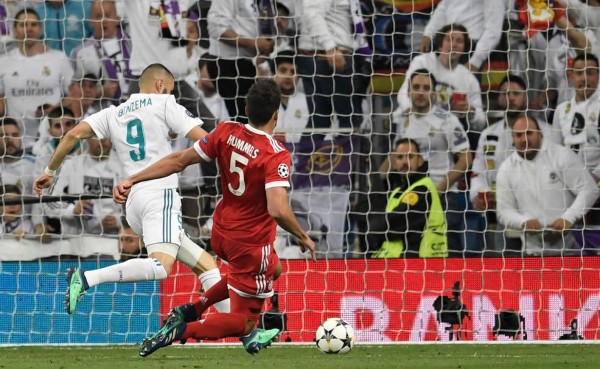 Video: El gol de Benzema tras blooper del portero del Bayern
