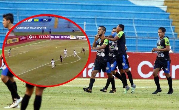 VIDEO: El enorme golazo de Juan Ramón Mejía contra Olimpia en el Olímpico