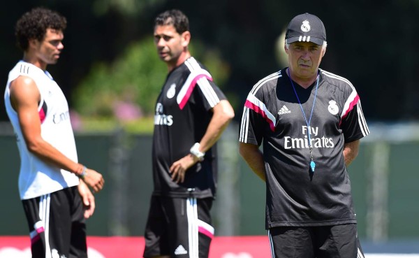 El Real Madrid tocó el balón en Los Ángeles