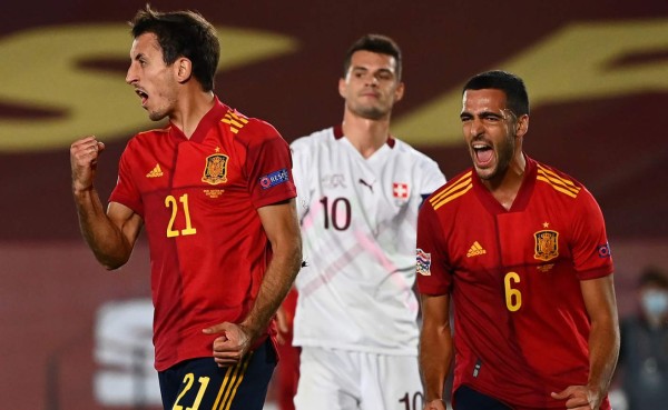 España cumple y gana a Suiza en la UEFA Nations League