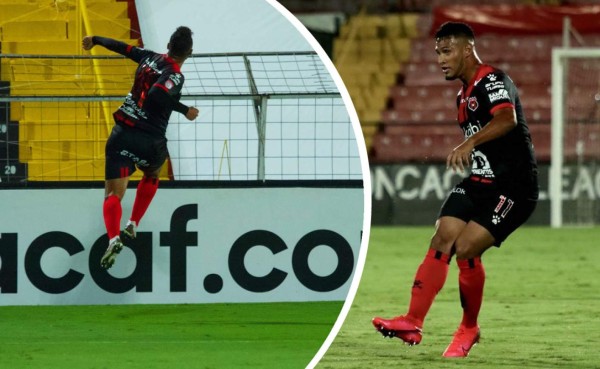 Alex López brilla con un golazo y conquista la Liga Concacaf con Alajuelense