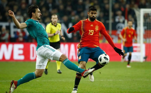 Alemania y España empatan en amistoso mirando al Mundial de Rusia 2018