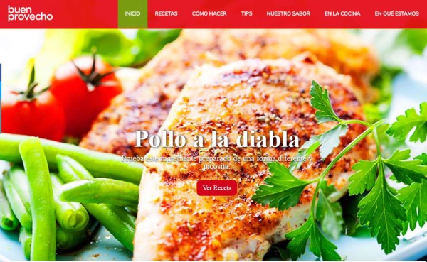 Revista Buen Provecho lanza página web