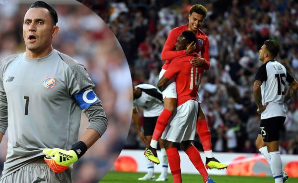Costa Rica pierde amistoso ante Inglaterra y deja dudas previo al Mundial
