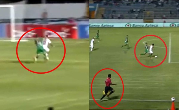 Polémica: Árbitro Melvin Matamoros pitó un penal inexistente a favor de Olimpia ante Platense