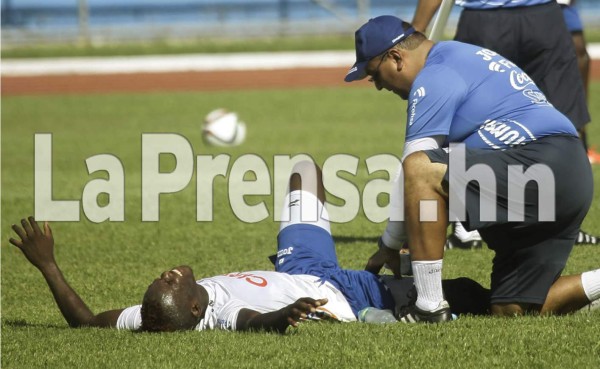 Rubilio Castillo dio el susto en práctica de la Bicolor