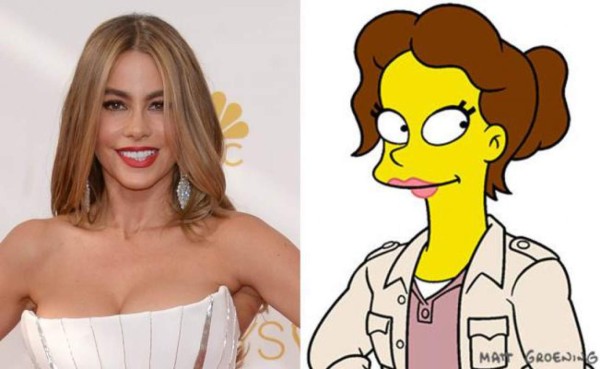 Sofía Vergara estará en Los Simpson