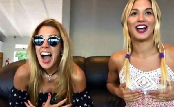 El descuido hot de actriz durante una entrevista en vivo