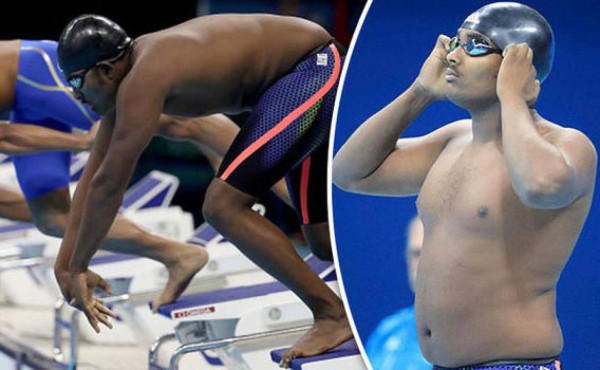 Conoce al nadador más lento y menos atlético de los Juegos Olímpicos