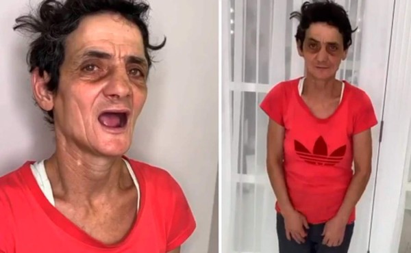 Video viral: Le hacen radical cambio de look a señora y queda irreconocible