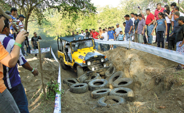 Todo un espectáculo el 4x4 extremo