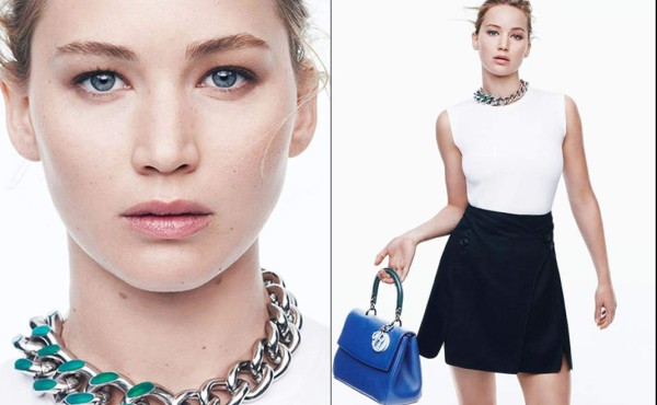 Jennifer Lawrence luce bella para Dior