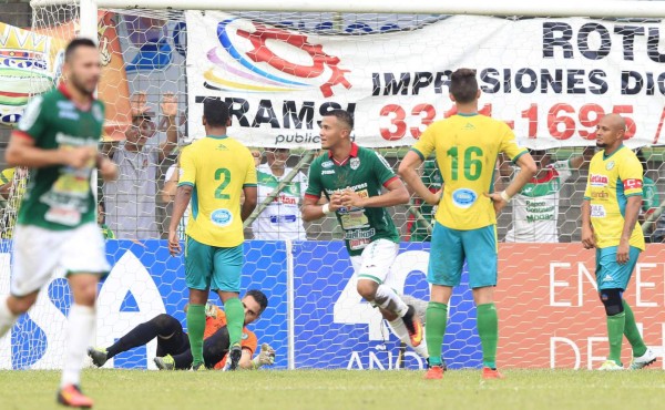 Marathón le empata agónicamente al Juticalpa y conserva el cuarto puesto