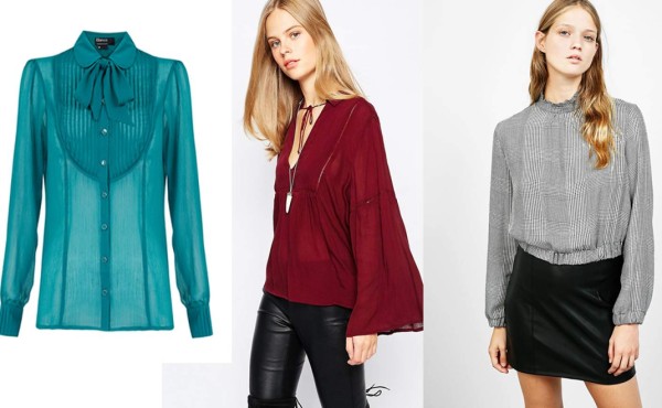 Estilo victoriano en las blusas