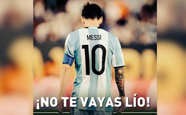 Las redes sociales a Messi: 'No te vayas, Lio'