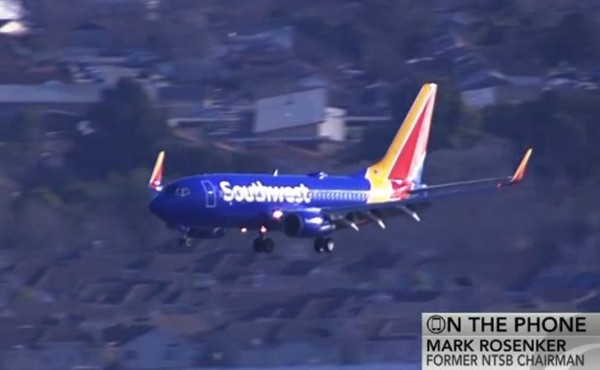 Avión de Southwest aterriza de emergencia en Chicago