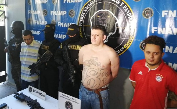 Capturan a 'El Malvado' y otros dos supuestos pandilleros en Chamelecón