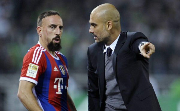 Frank Ribéry ataca a Guardiola comparándole con Ancelotti