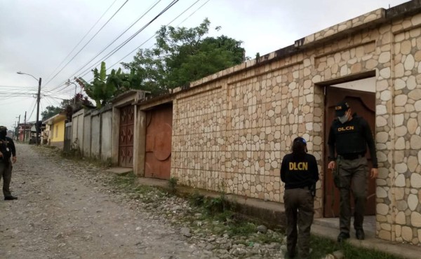 Allanan inmuebles en Cortés y Copán contra testaferros del extraditable Martín Adolfo Díaz