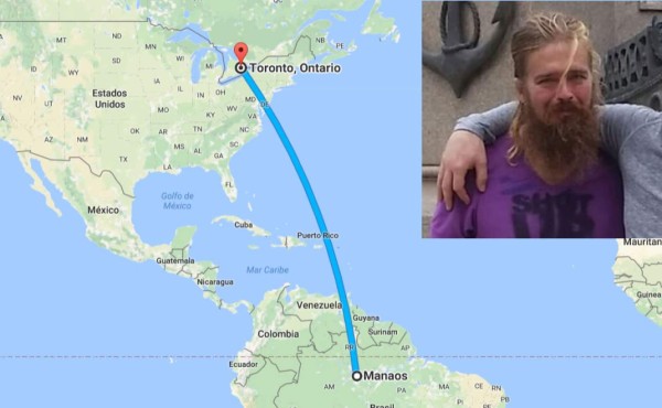 Desaparece en Canadá y lo hallan 5 años después en Brasil