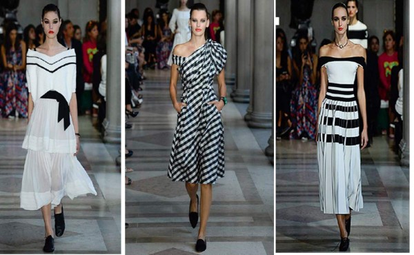 La propuesta blanco y negro de Carolina Herrera