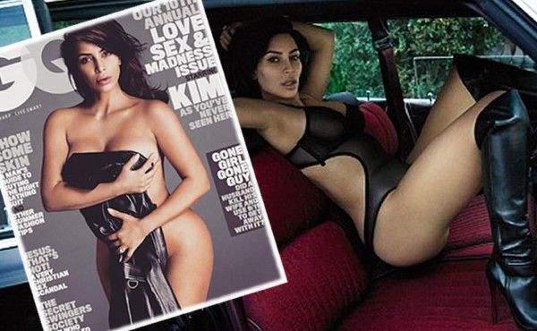 Kim Kardashian desnuda para GQ