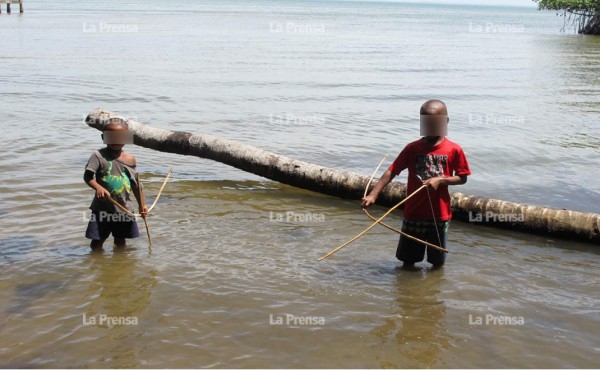 La Mosquitia: niños con arco y flecha desafían a la desnutrición