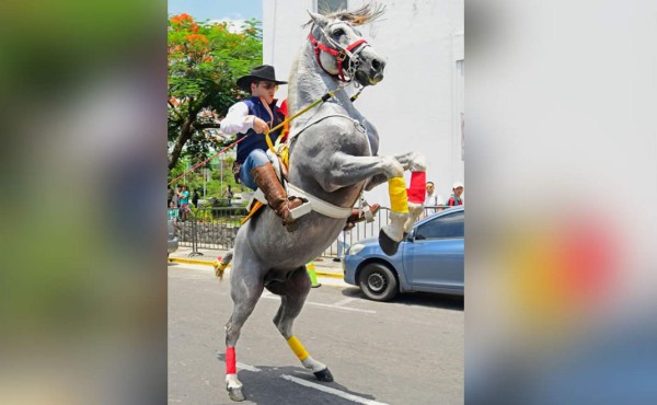 Desfile hípico de la Agas engalana la Feria Juniana